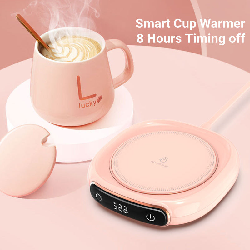 "Smart Coffee Mug Warmer with Constant Temperature Heating Pad"