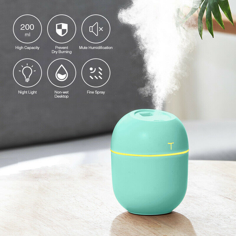 "Mini USB Air Humidifier & Essential Oil Diffuser for Home & Car" - Daily Life Supplies