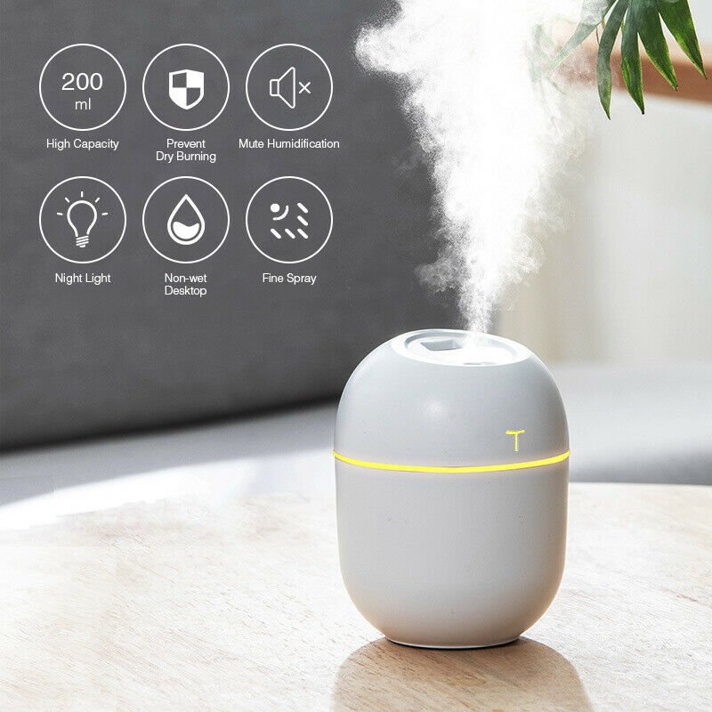 "Mini USB Air Humidifier & Essential Oil Diffuser for Home & Car" - Daily Life Supplies