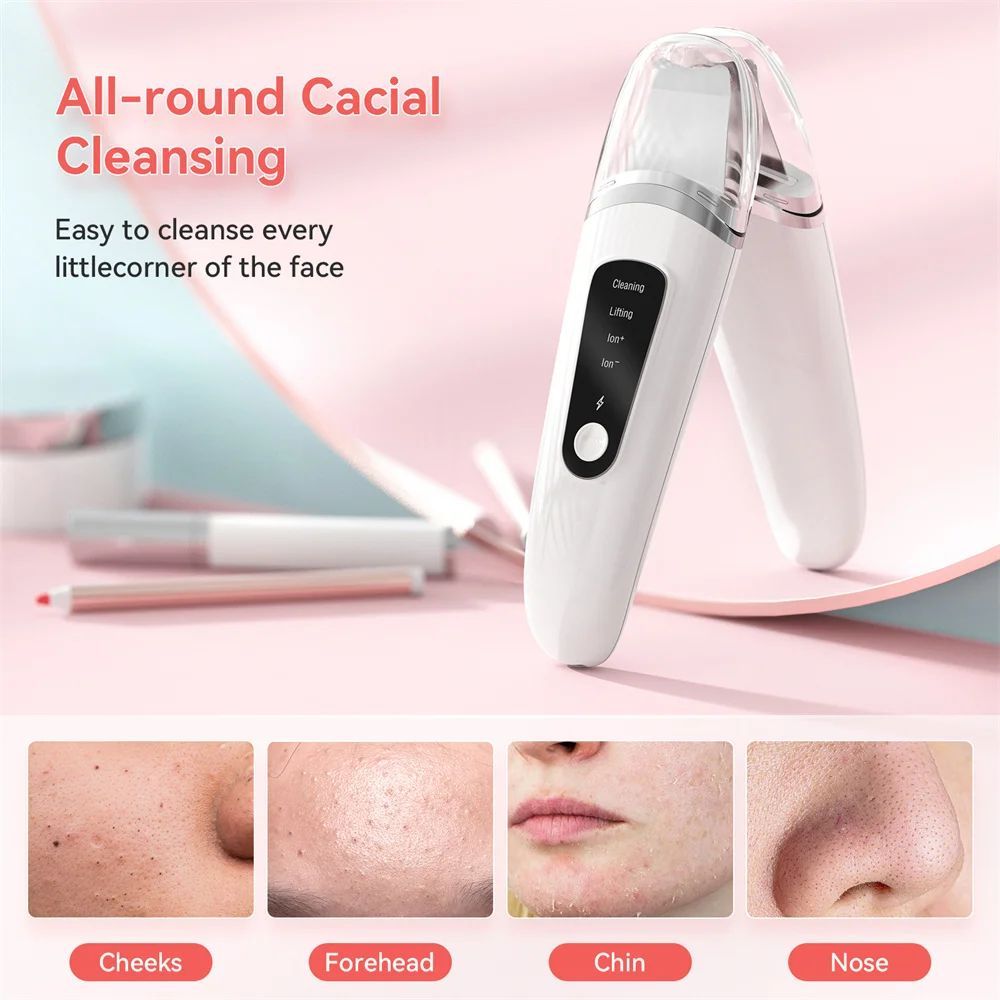 "Face Skin Scrubber and Blackhead Remover with Deep Cleansing & Lifting" - Daily Life Supplies