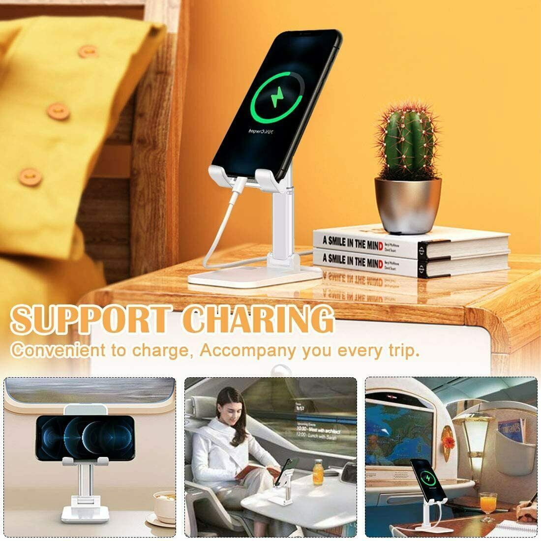 "Foldable Phone & Tablet Stand Desktop Holder" - Daily Life Supplies