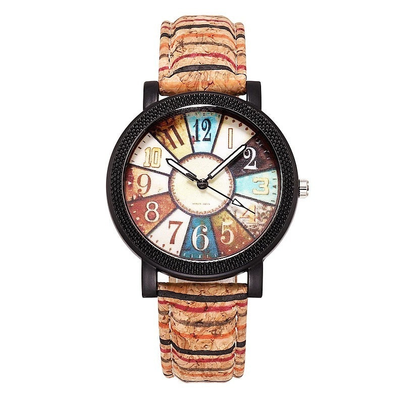 Casual Vintage Leather Women Quartz Wrist Watch Gift Clock - Daily Life Supplies