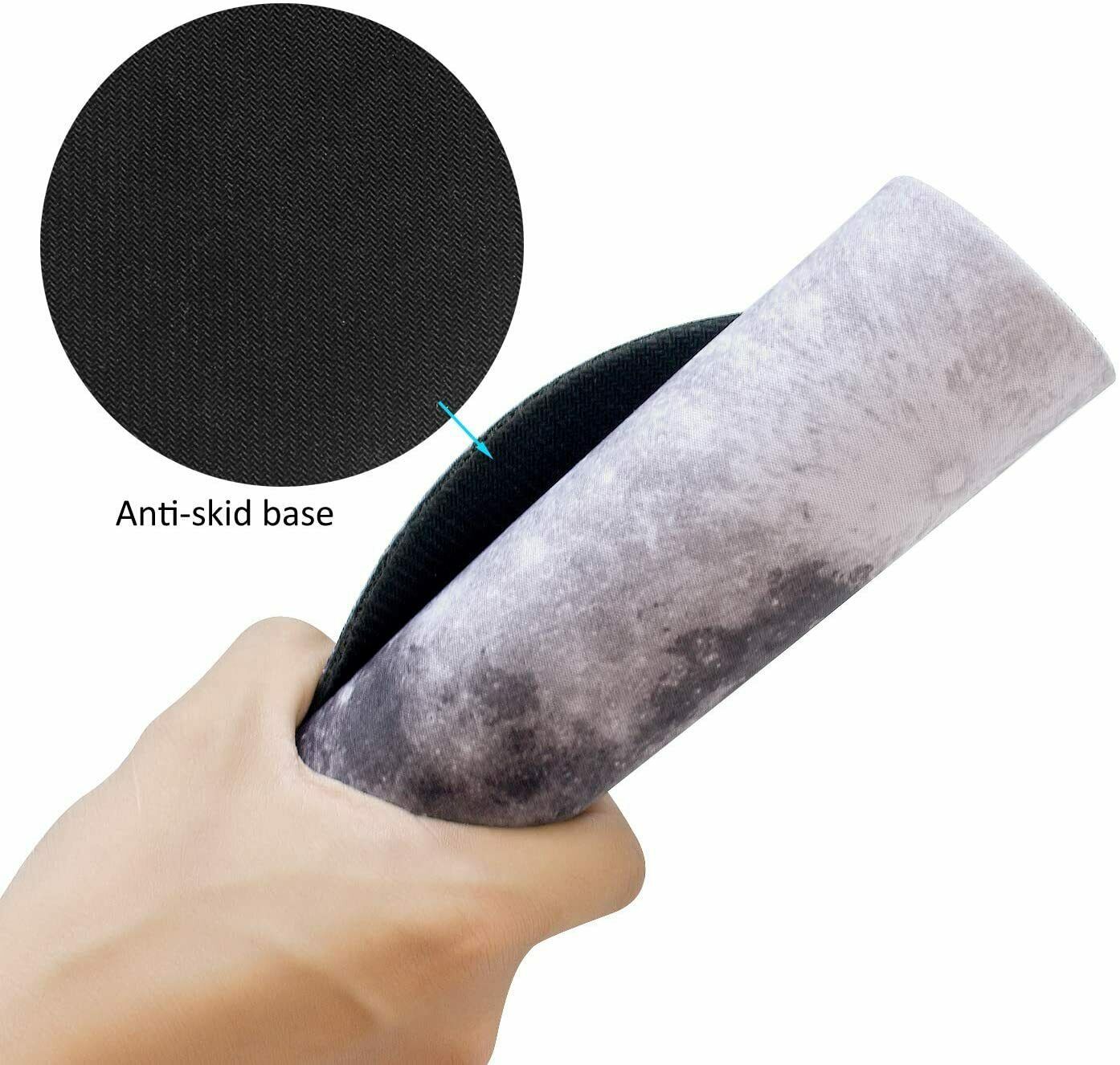 "Round Non-Slip Gaming Mouse Pad - Space Design" - Daily Life Supplies