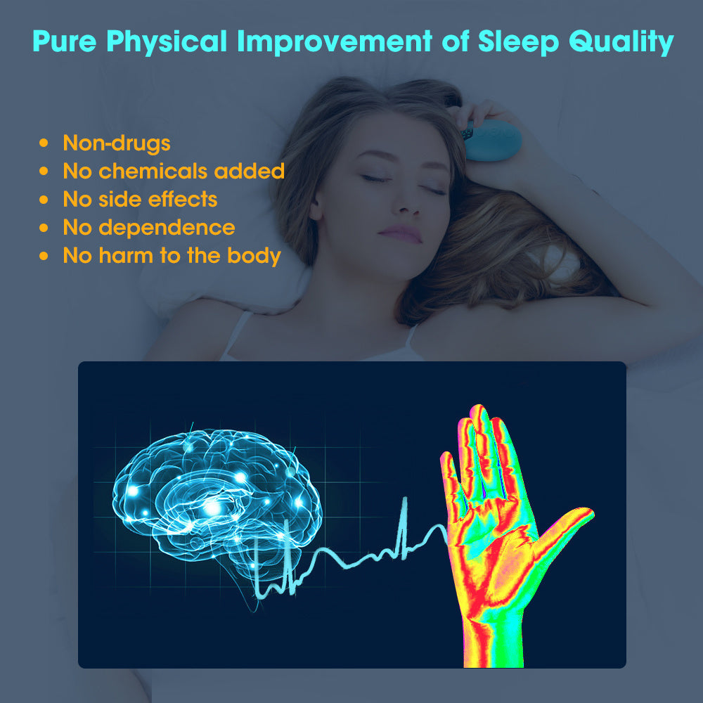 "Handheld Microcurrent Sleep Aid for Anxiety and Insomnia Relief" - Daily Life Supplies