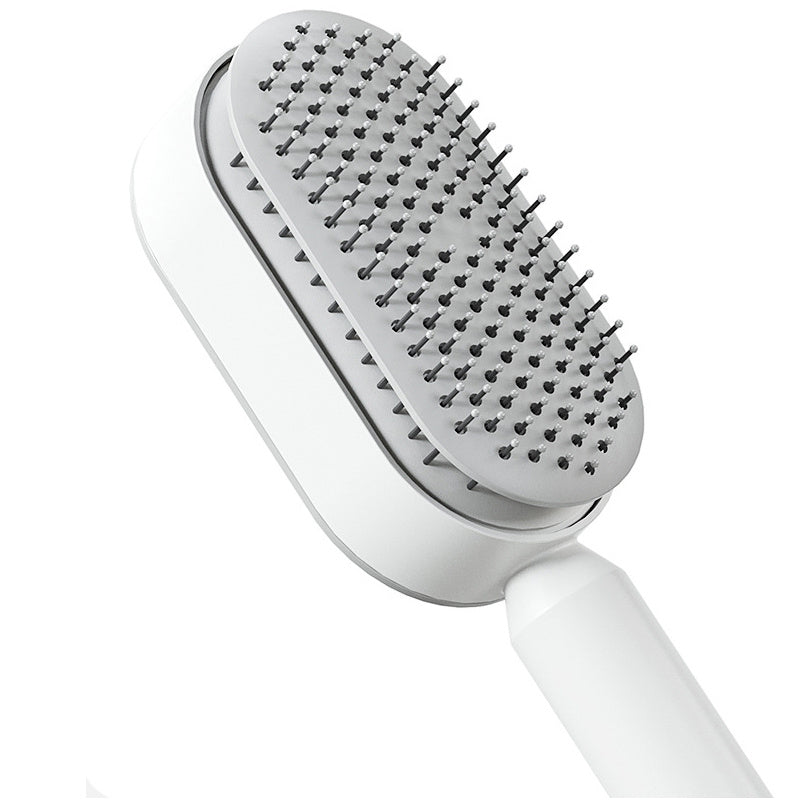 "Self-Cleaning Hair Brush - Scalp Massage & Anti-Hair Loss" - Daily Life Supplies