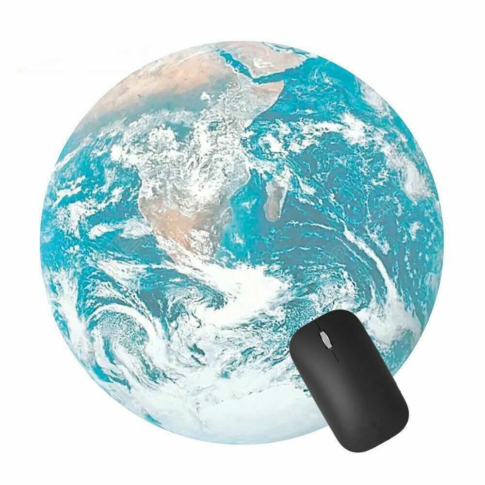 "Round Non-Slip Gaming Mouse Pad - Space Design" - Daily Life Supplies