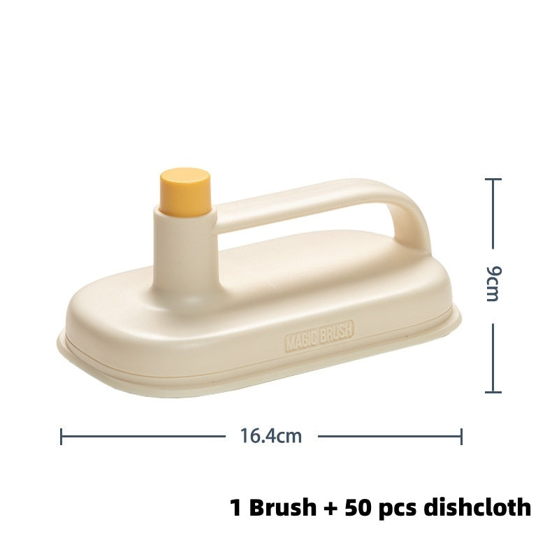 "Multipurpose Cleaning Brush for Kitchen, Bathroom, and Windows"