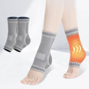Graphene Ankle Brace Warm Compression Support Sleeve for Sprains, Tendonitis & Arthritis