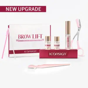 ICONSIGN DIY Brow Lamination Kit – 45-60 Day Professional Eyebrow Styling at Home