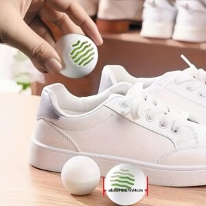 Shoe Deodorizer Balls Odor Eliminator for Shoes, Gym Bags, Closets & More
