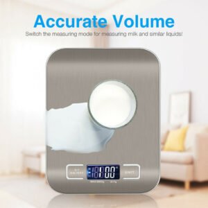 Digital Kitchen Scale – 5kg/1g Precision Food & Diet Weighing with LCD Display