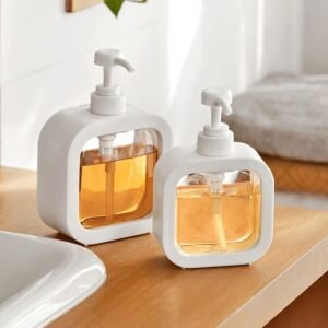 Foaming Soap Dispenser – Refillable Square Pump Bottle (300ml & 500ml)