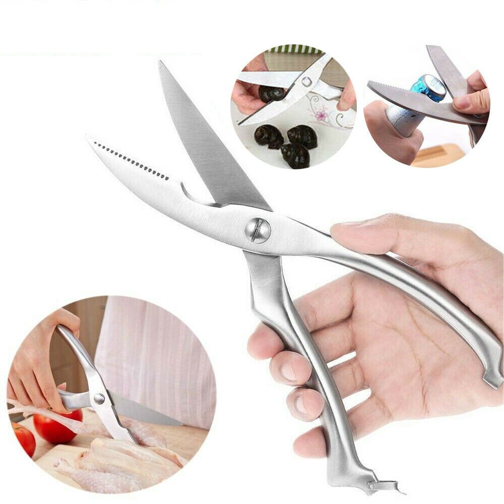 Heavy Duty Kitchen Shears Multipurpose Stainless Steel & Cooking Scissors